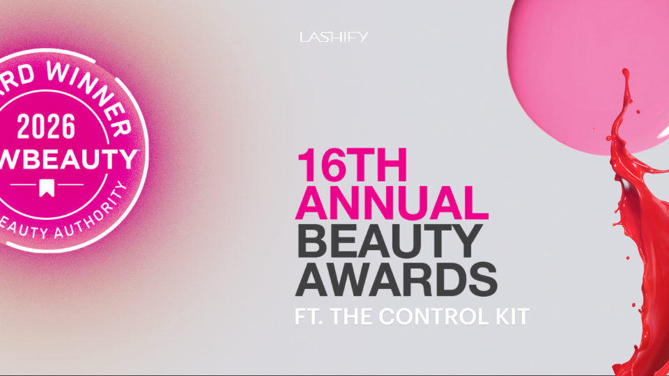 Award-winning Lashify Control Kit featured in the NewBeauty Awards 2026