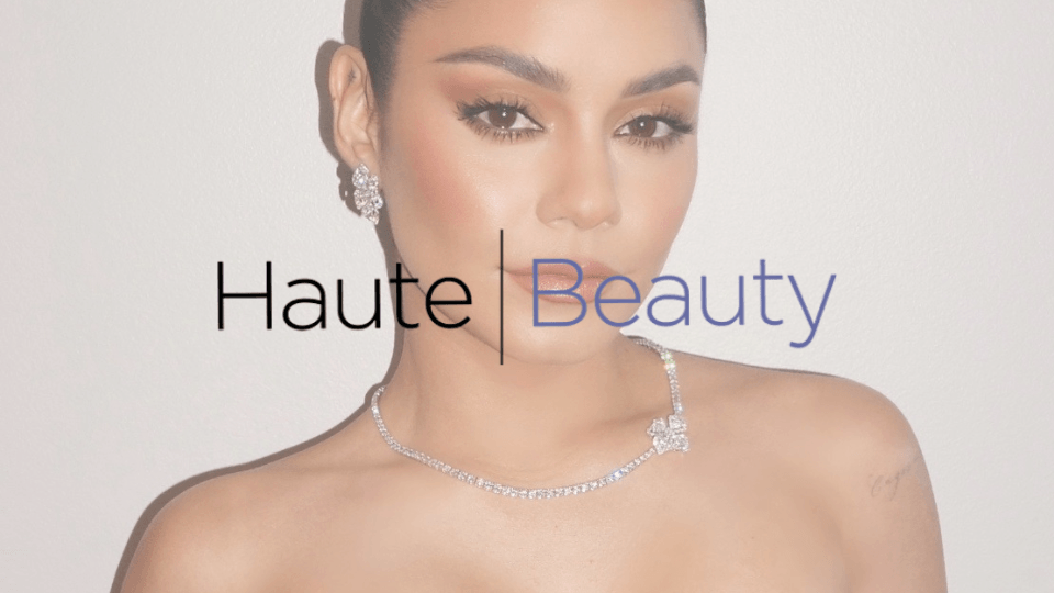 Star on the 95th Academy Awards red carpet with a glamorous beauty look and full lashes
