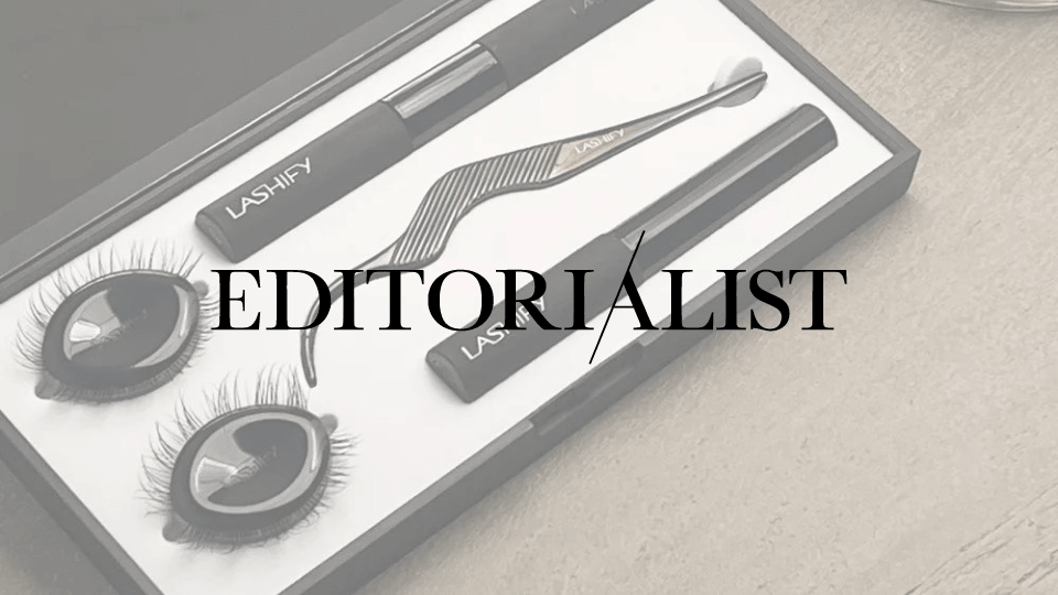 Writer showing salon-quality lash extensions applied at home with the Lashify kit
