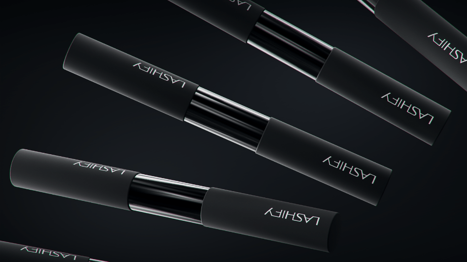 Lashify lash bonds displayed beside Gossamer lashes as a gentle alternative to lash glue