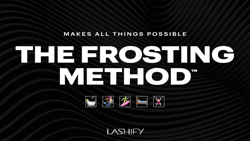 The Frosting Method™: Bonding for Lash Longevity