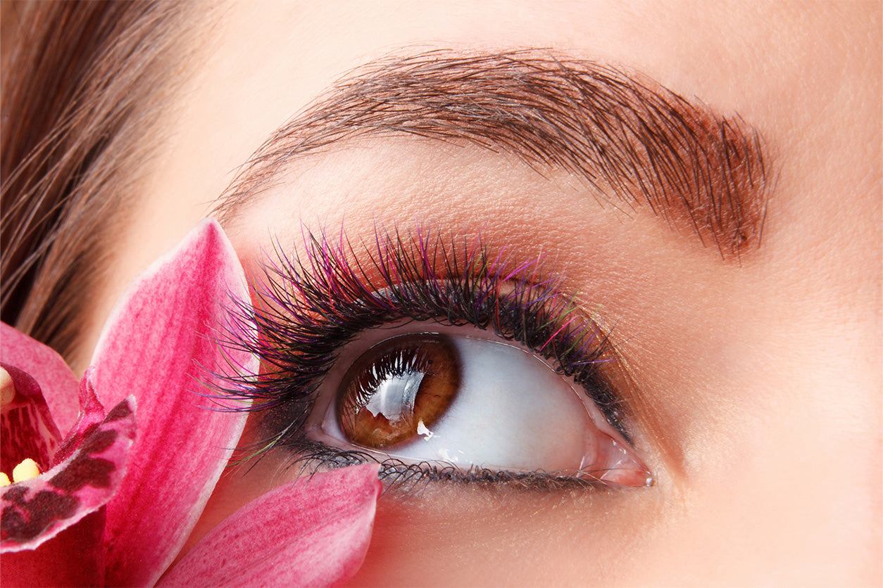 12 Types of Colored Lash Extensions