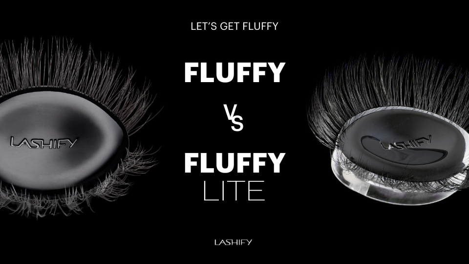 Lash Comparison: Fluffy vs Fluffy Lite