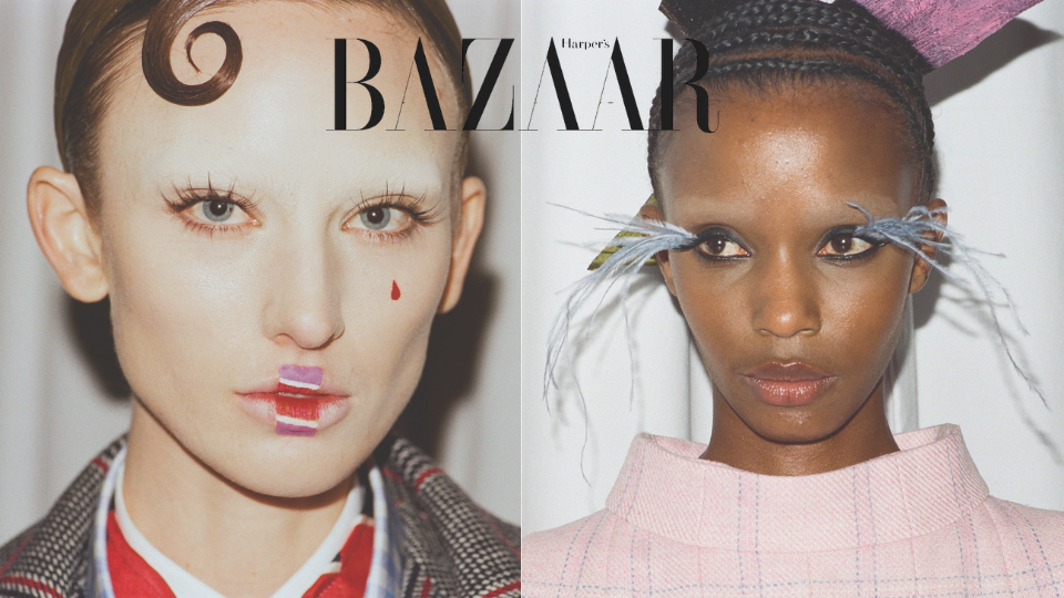 Feather Eyelashes Were the Biggest Beauty Moment at NYFW