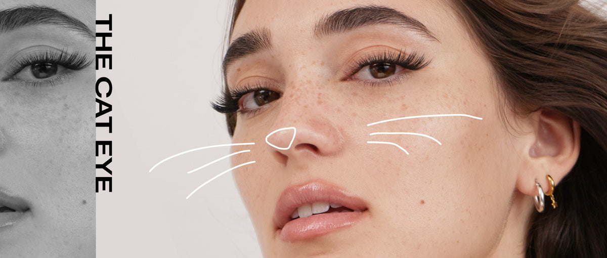 bring on the drama! striking cat- eye look by... The Cat Eye Gossamer® Lash Bundle - DIY Cat Eye Lash Extensions – Lashify