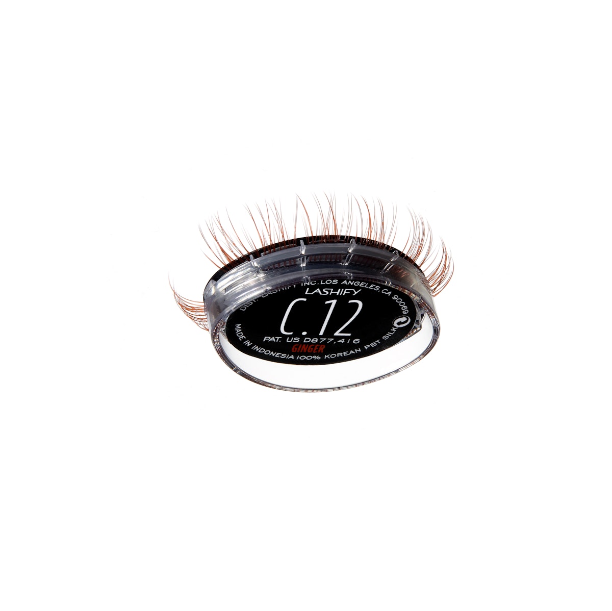 Last Call Ginger, Curled (Curl) Gossamer lashes