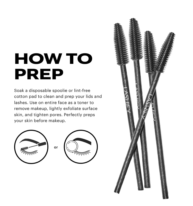 PreCleanse Cleansing Water Gossamer Lash Prep Lashify