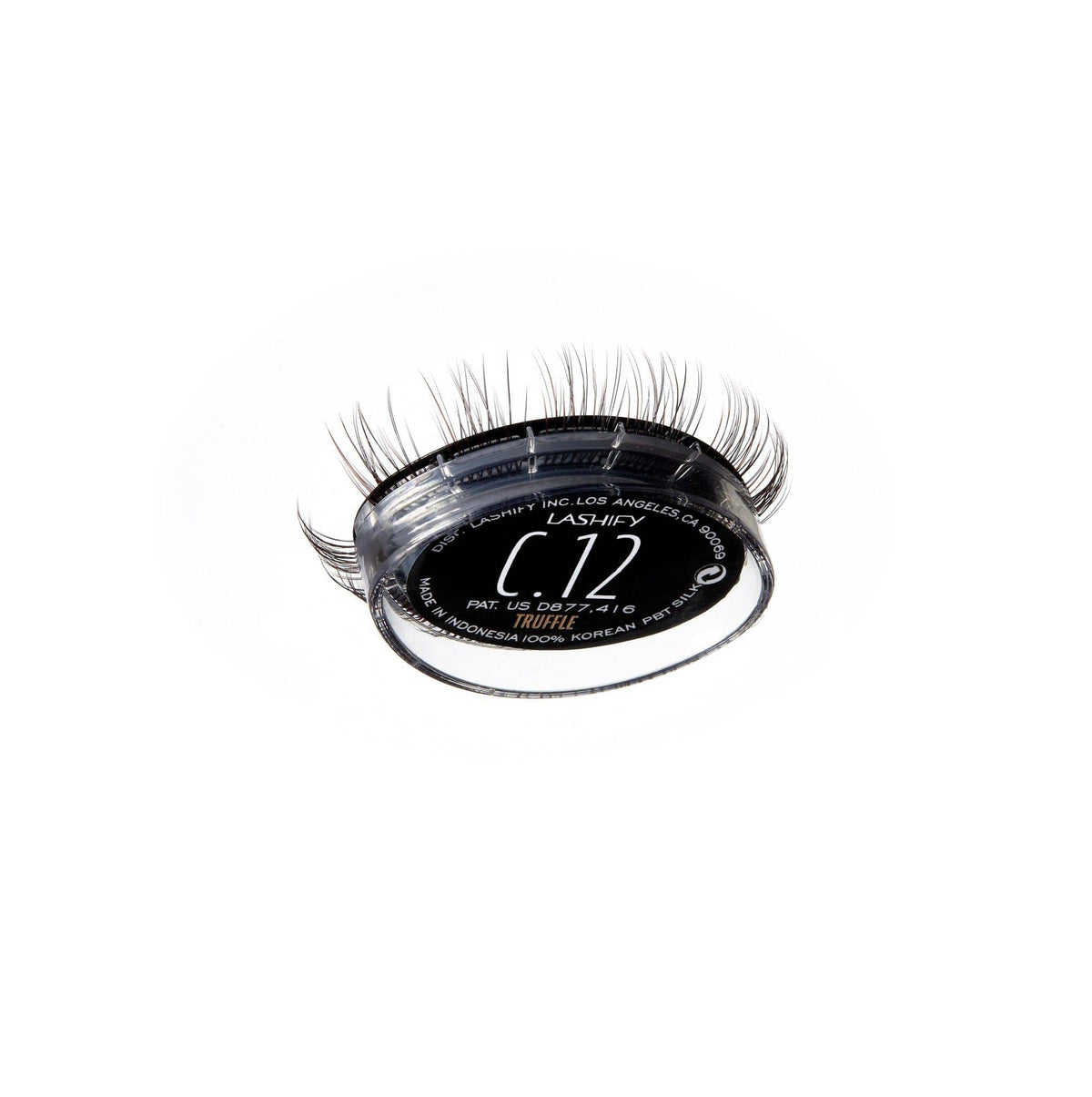Last Call Truffle, Curled (Curl) Gossamer lashes